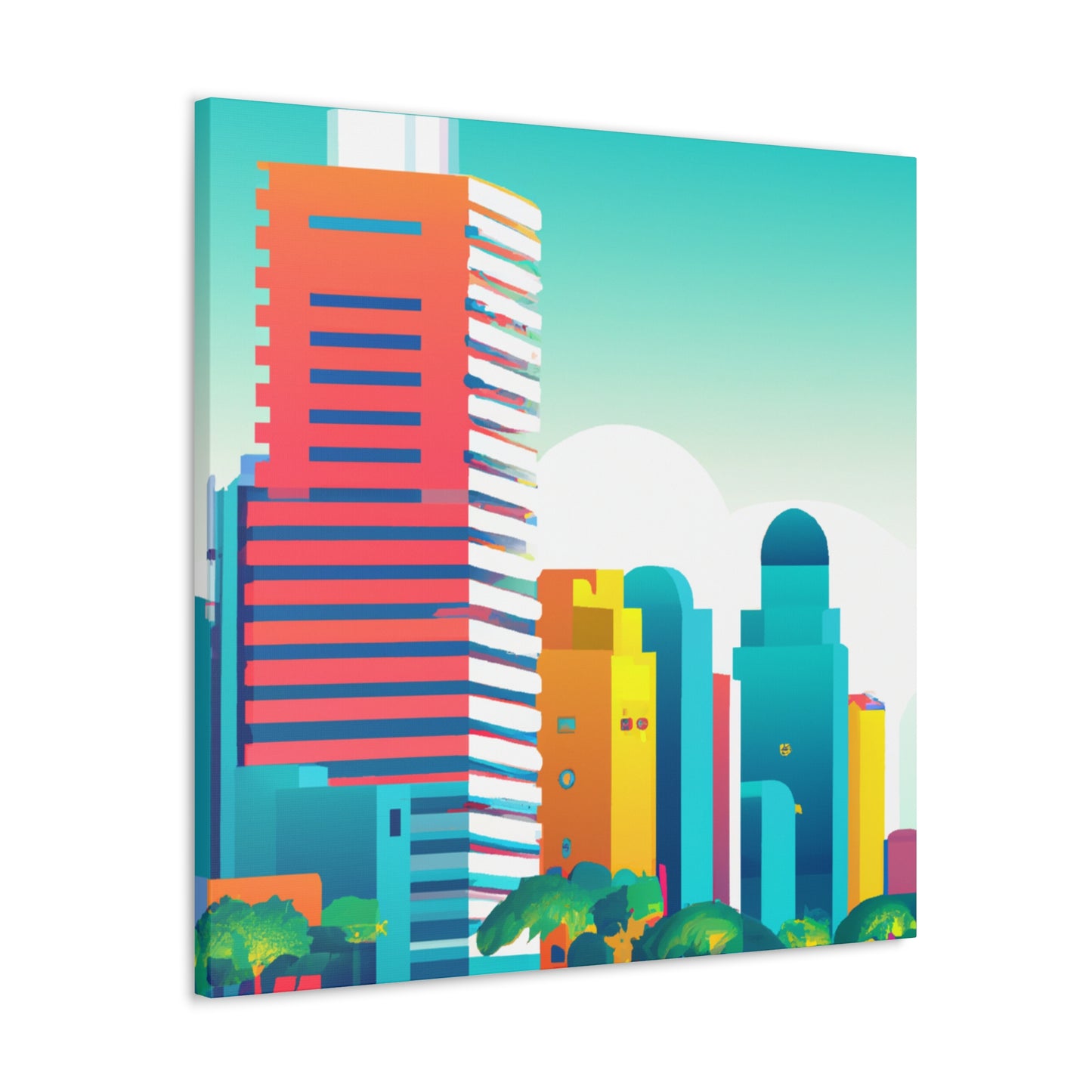 Rainbow Jungle - South America - Canvas