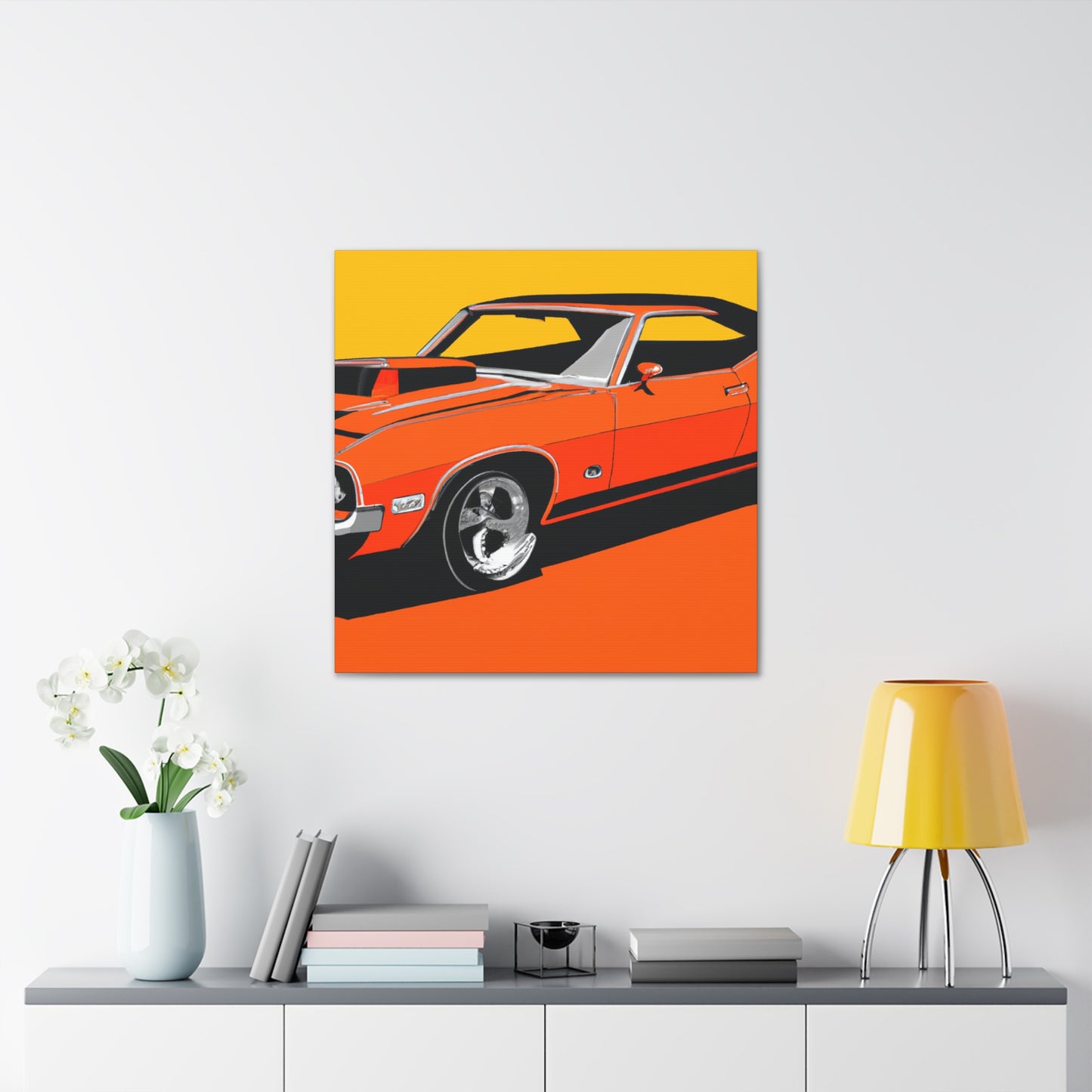 Rattletrap - Automobile - Canvas