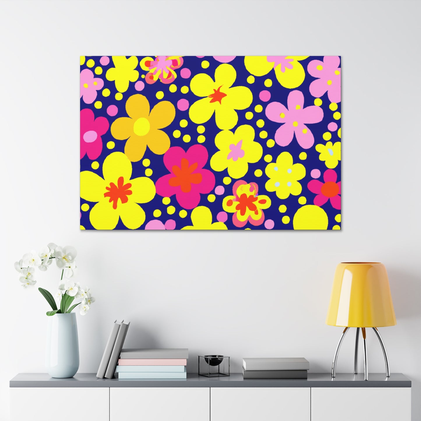 Blissful Bloom - Floral - Canvas