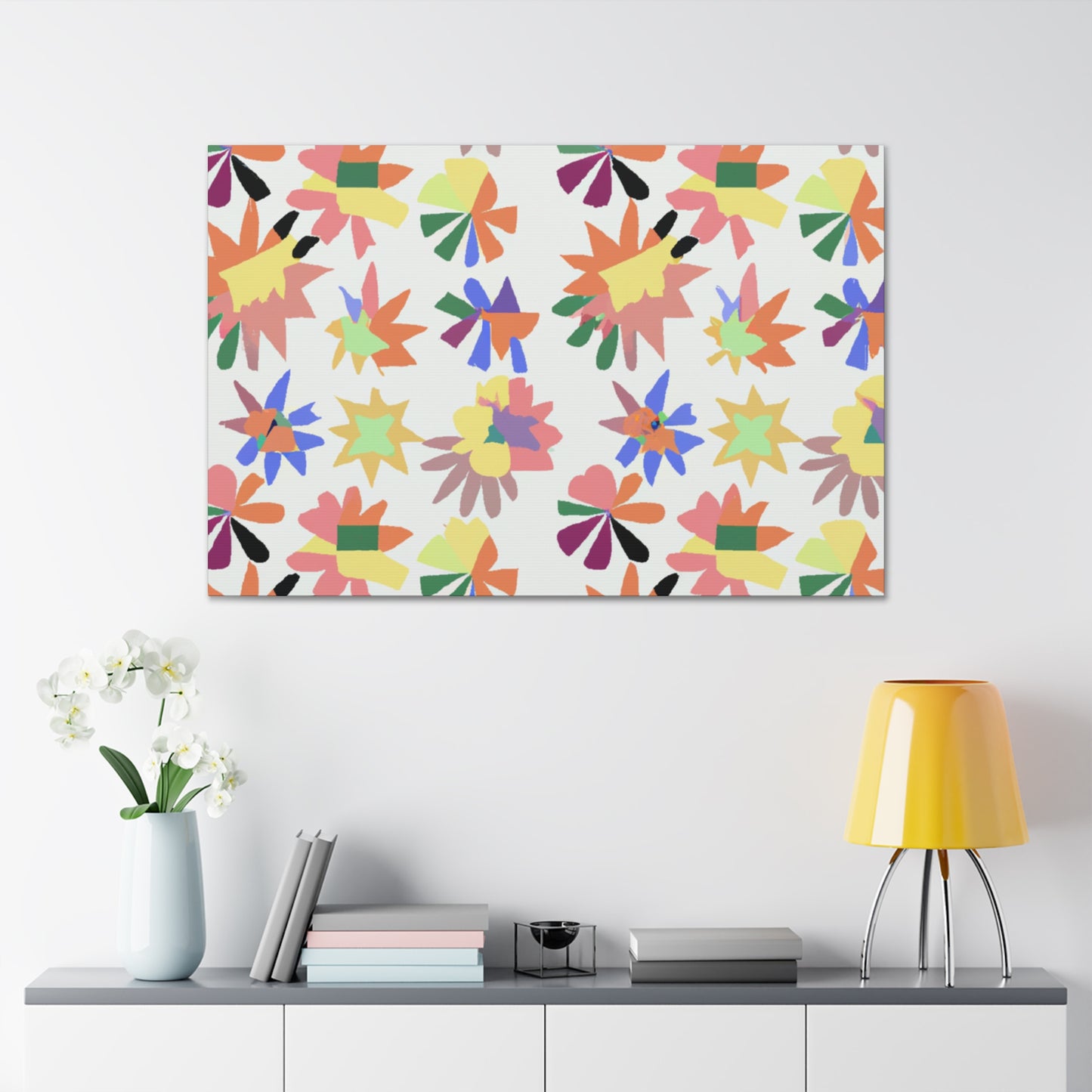 Sunshiney - Floral - Canvas