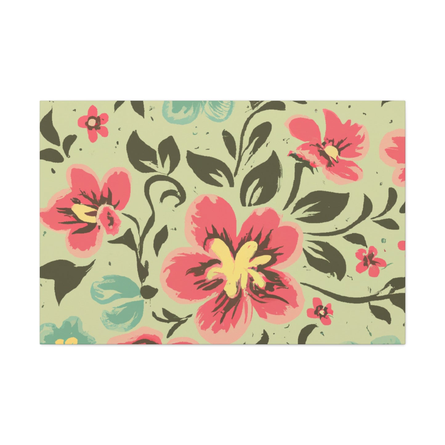 Solstice Sunrise - Floral - Canvas