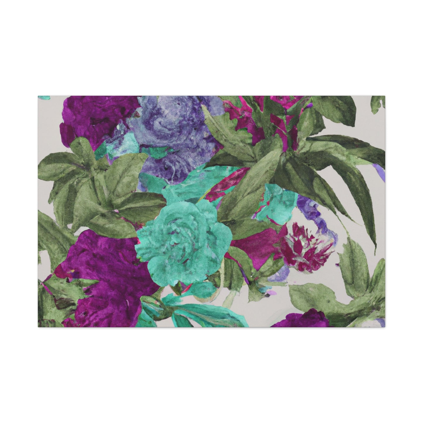 Lotus-Floral - Canvas