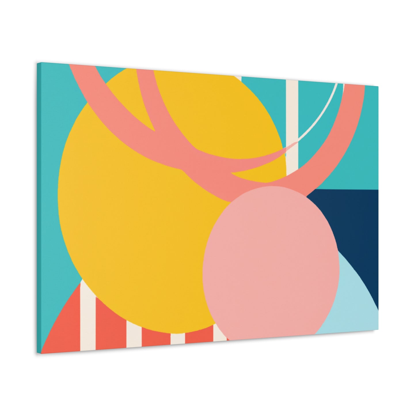 The Hallowed Hearth - Midcentury - Canvas