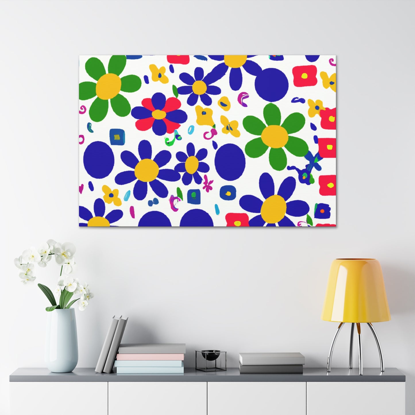Petalou - Floral - Canvas