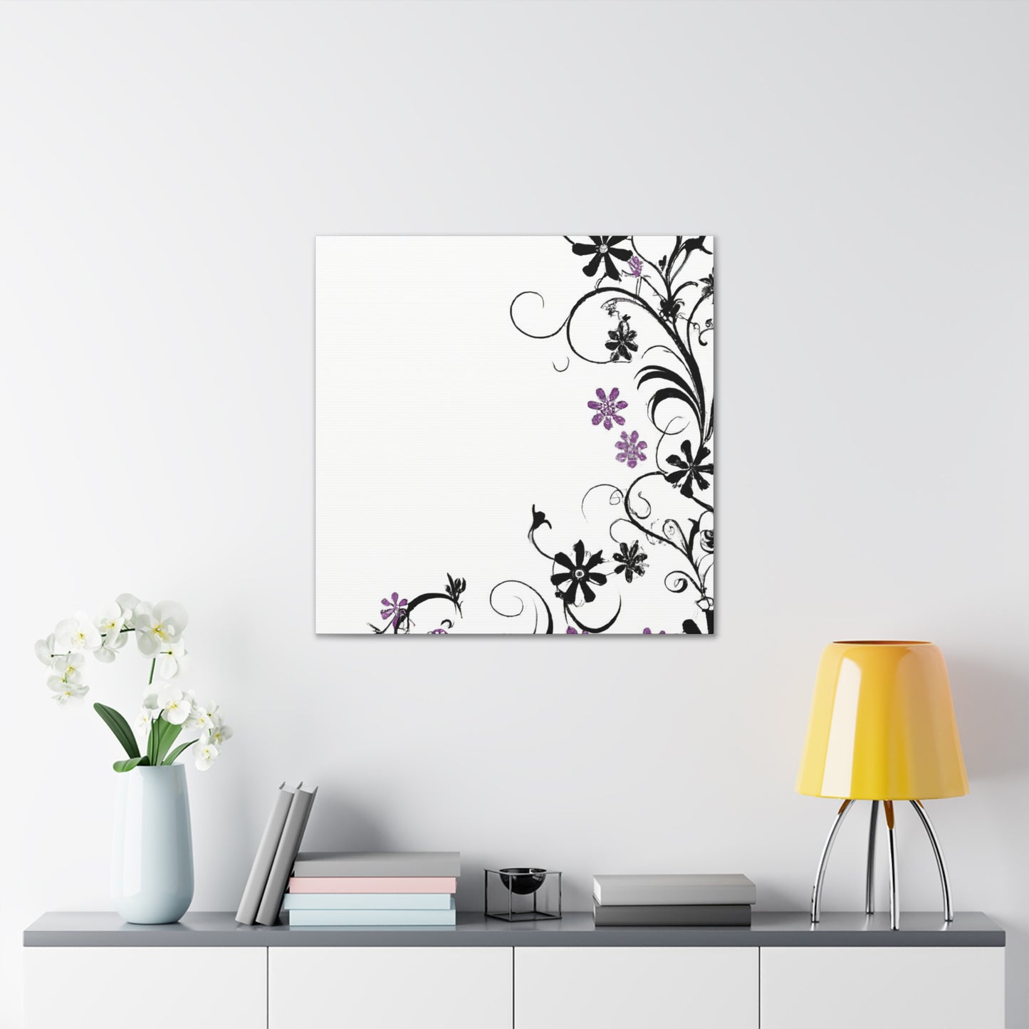 Petunia Patch - Floral - Canvas