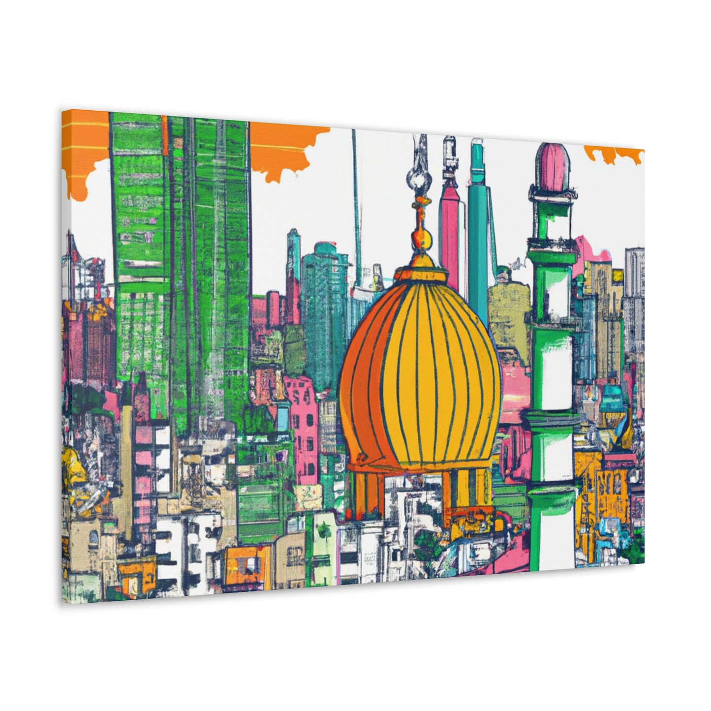 Kashmiri Mystique - Destination India - Canvas