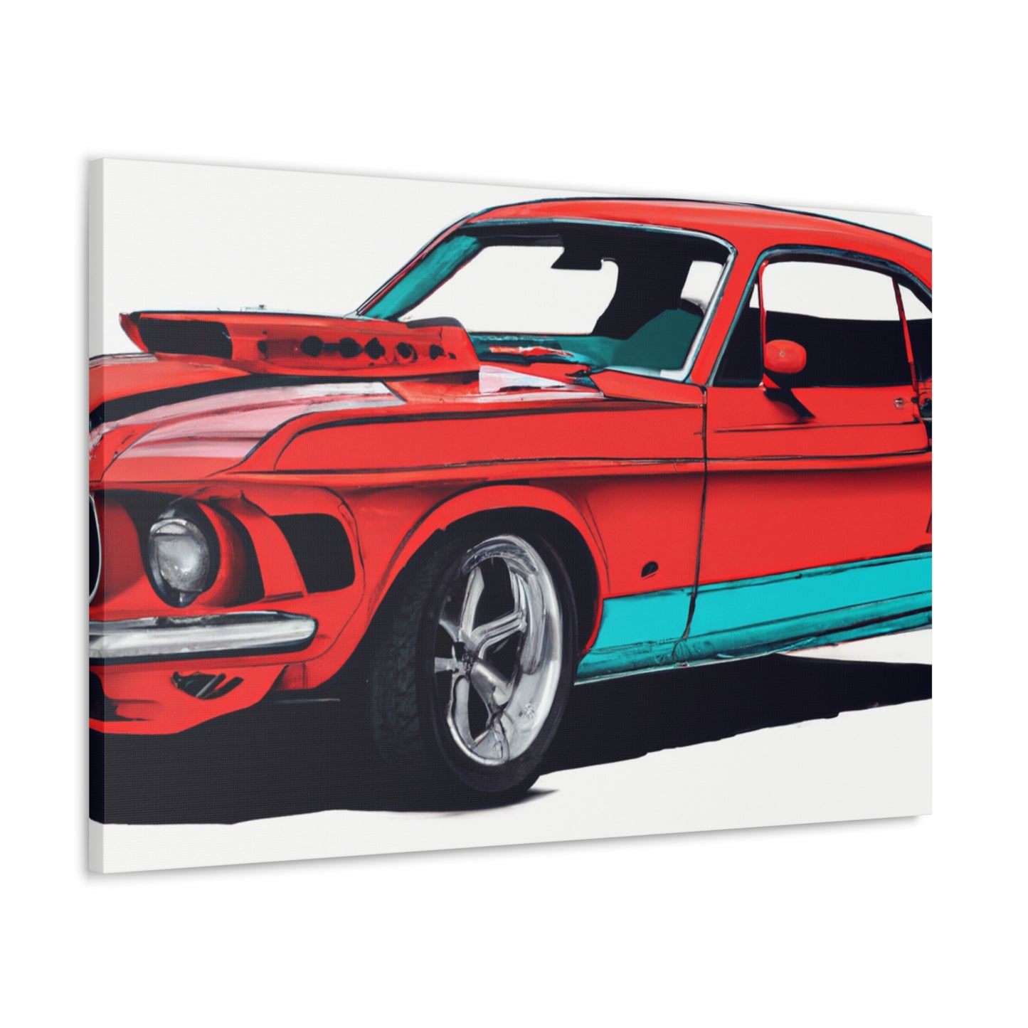 Backfire Beast - Automobile - Canvas