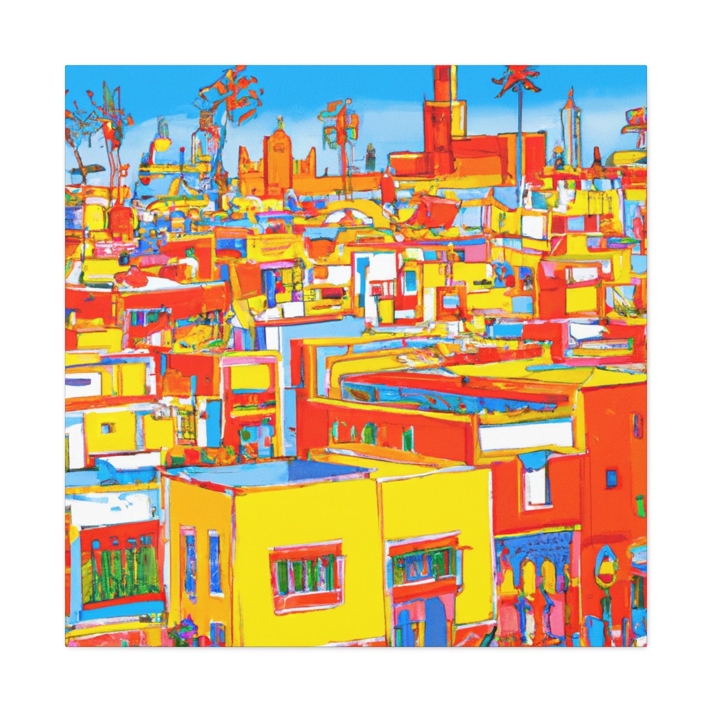 Malika Azu - Morraco - Canvas