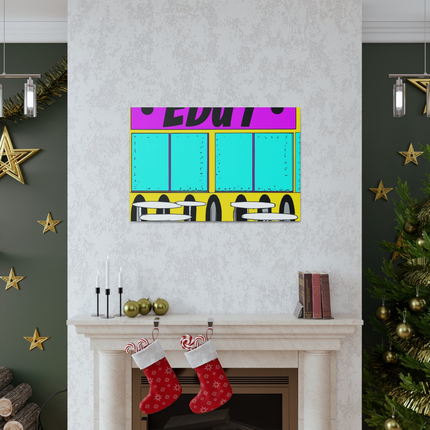"Sock-Hop Crazies" - Canvas - Pop Art