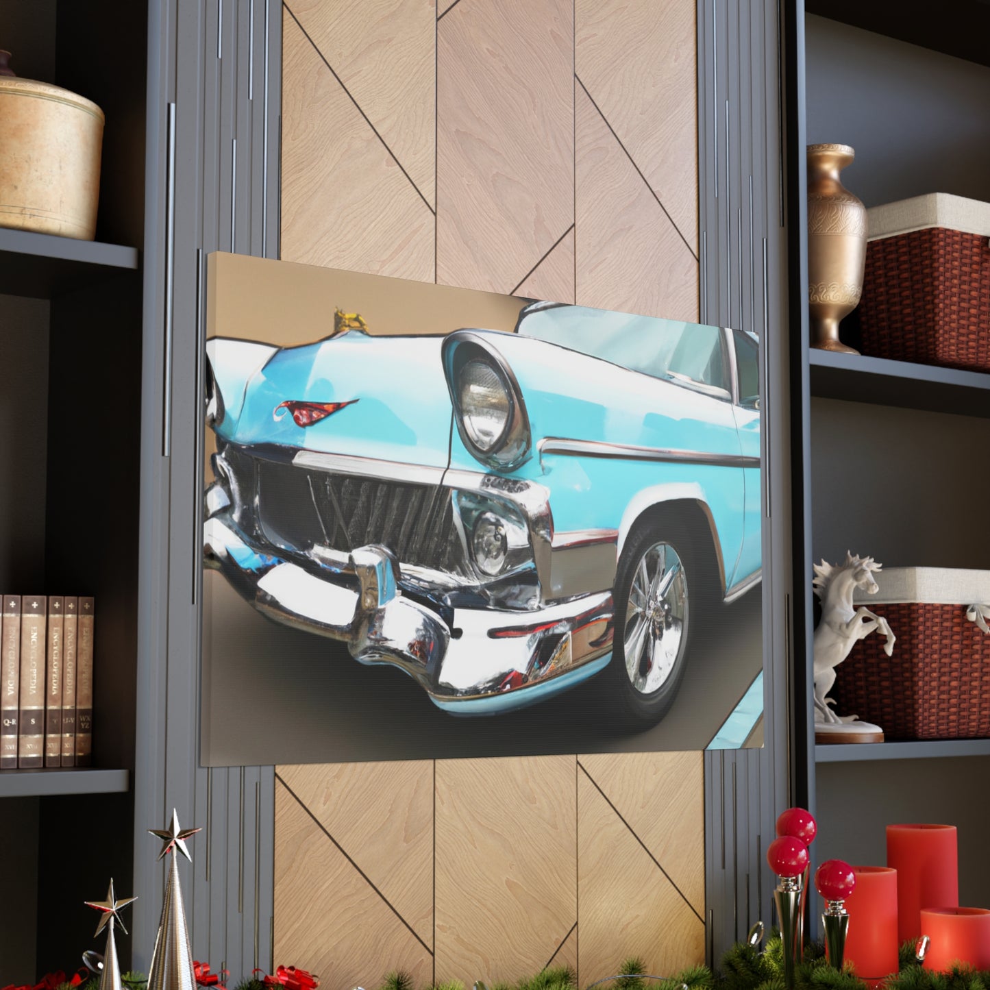 Mean and Sleek - Automobile Canvas