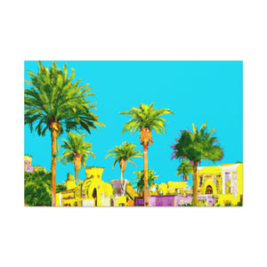 Sahara Splendor - Architectural - Canvas