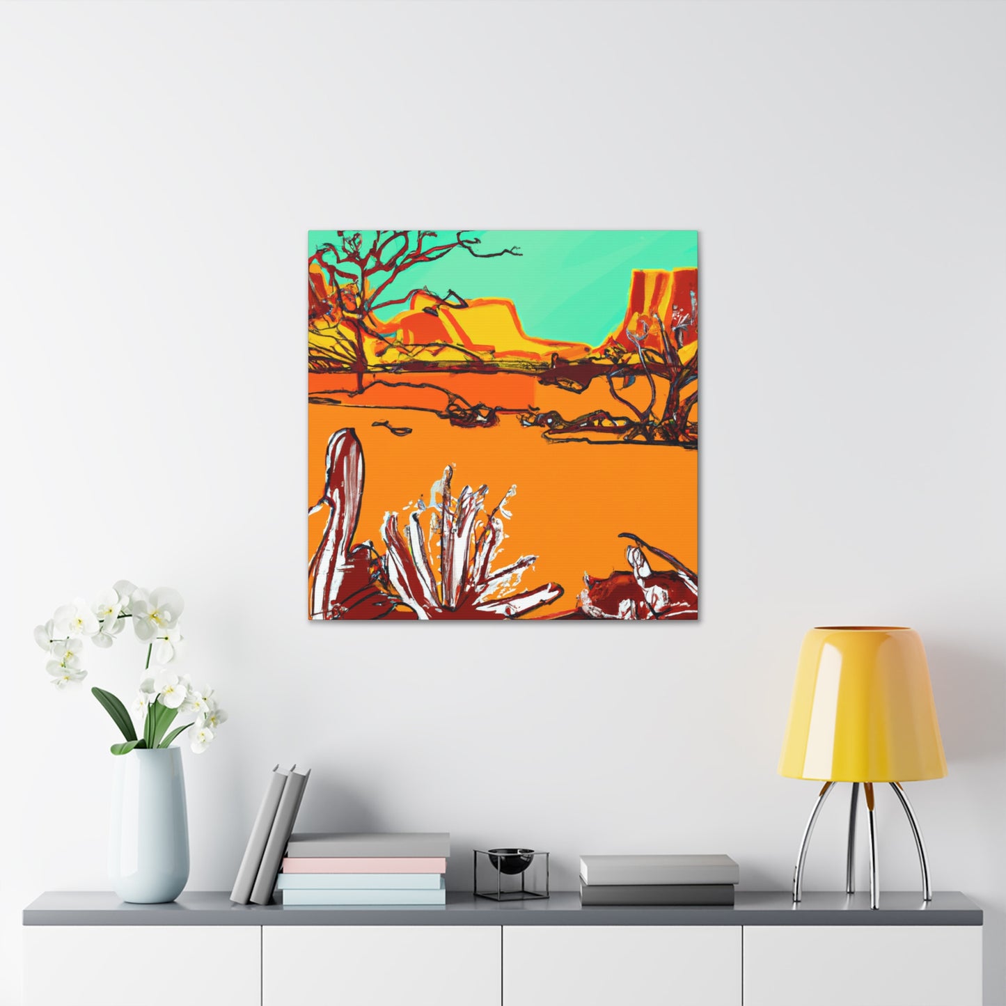 Sandy Haven - Landscape - Canvas - Desert