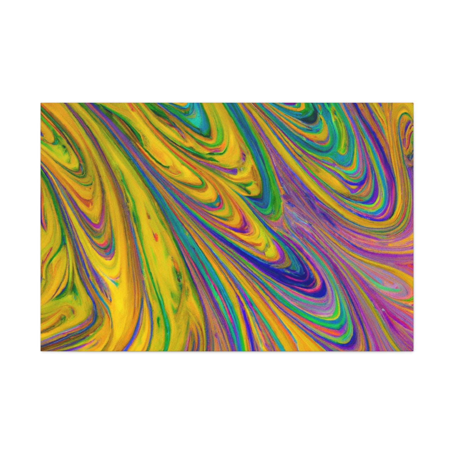 Yello Rijn - Abstract Canvas