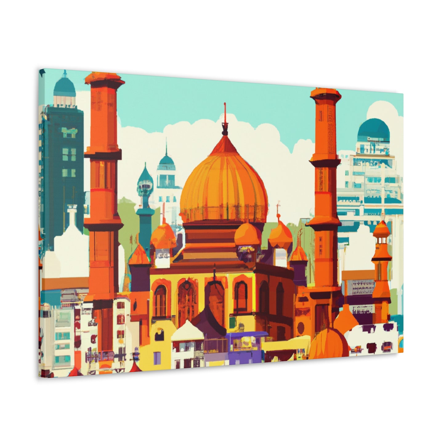 Saagar-Destination India - Canvas