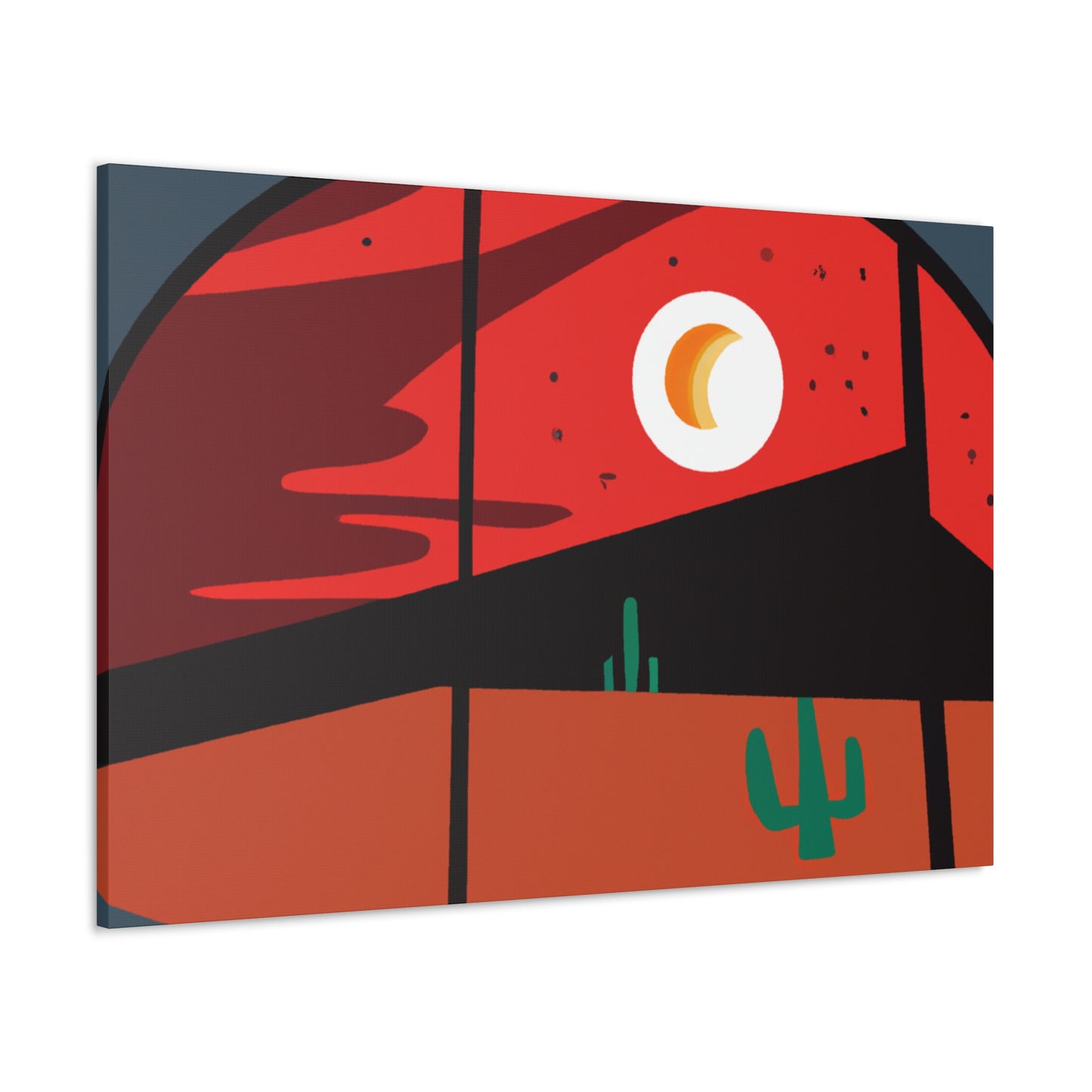 Aurora Bloom- Midcentury - Canvas