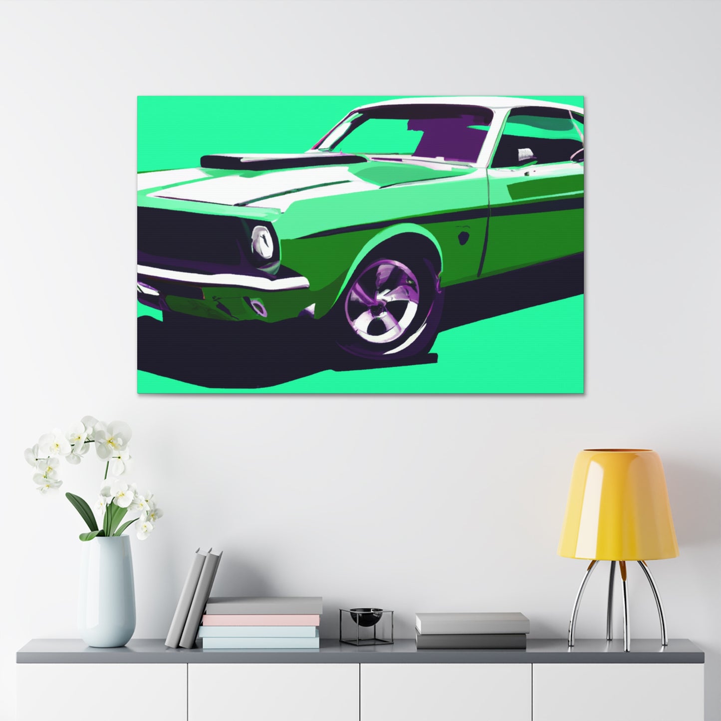 Rusty Ratrod - Automobile - Canvas