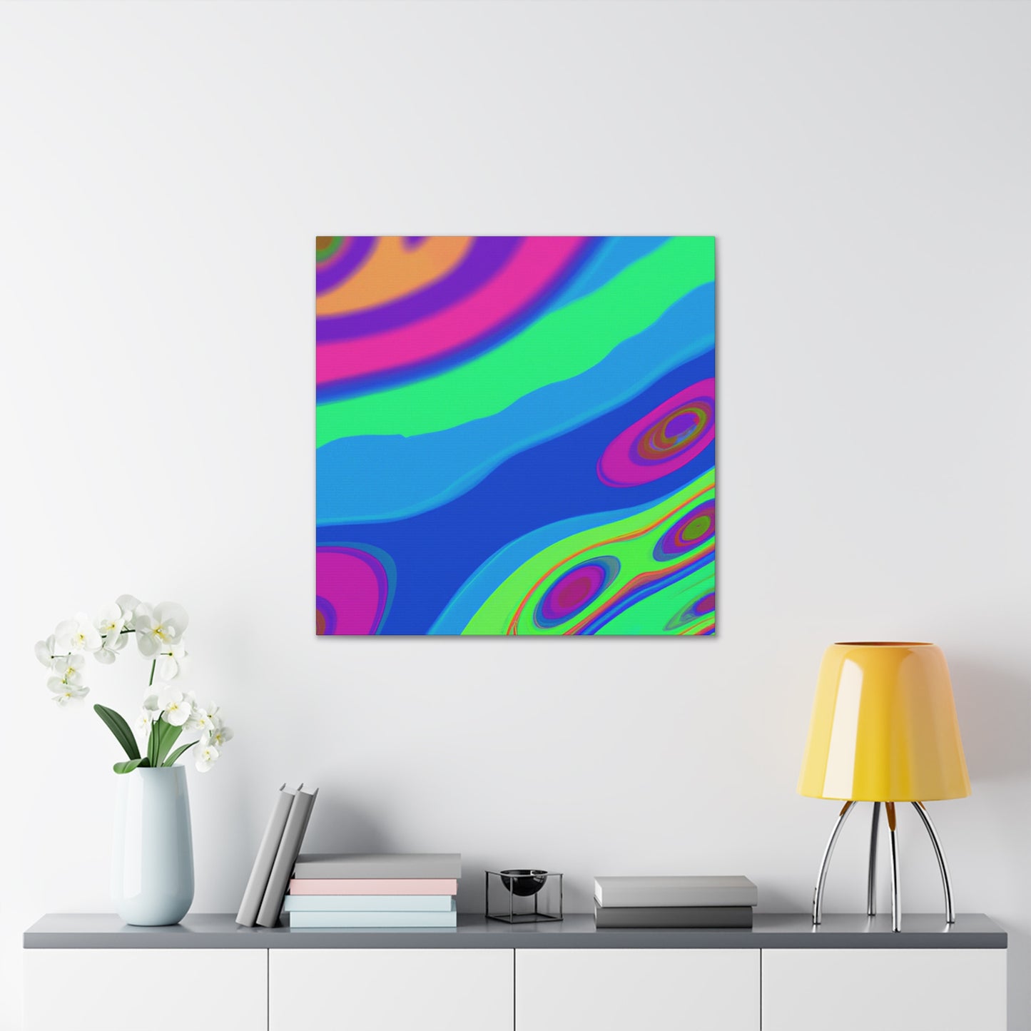 Serene Mirage - Abstract - Canvas