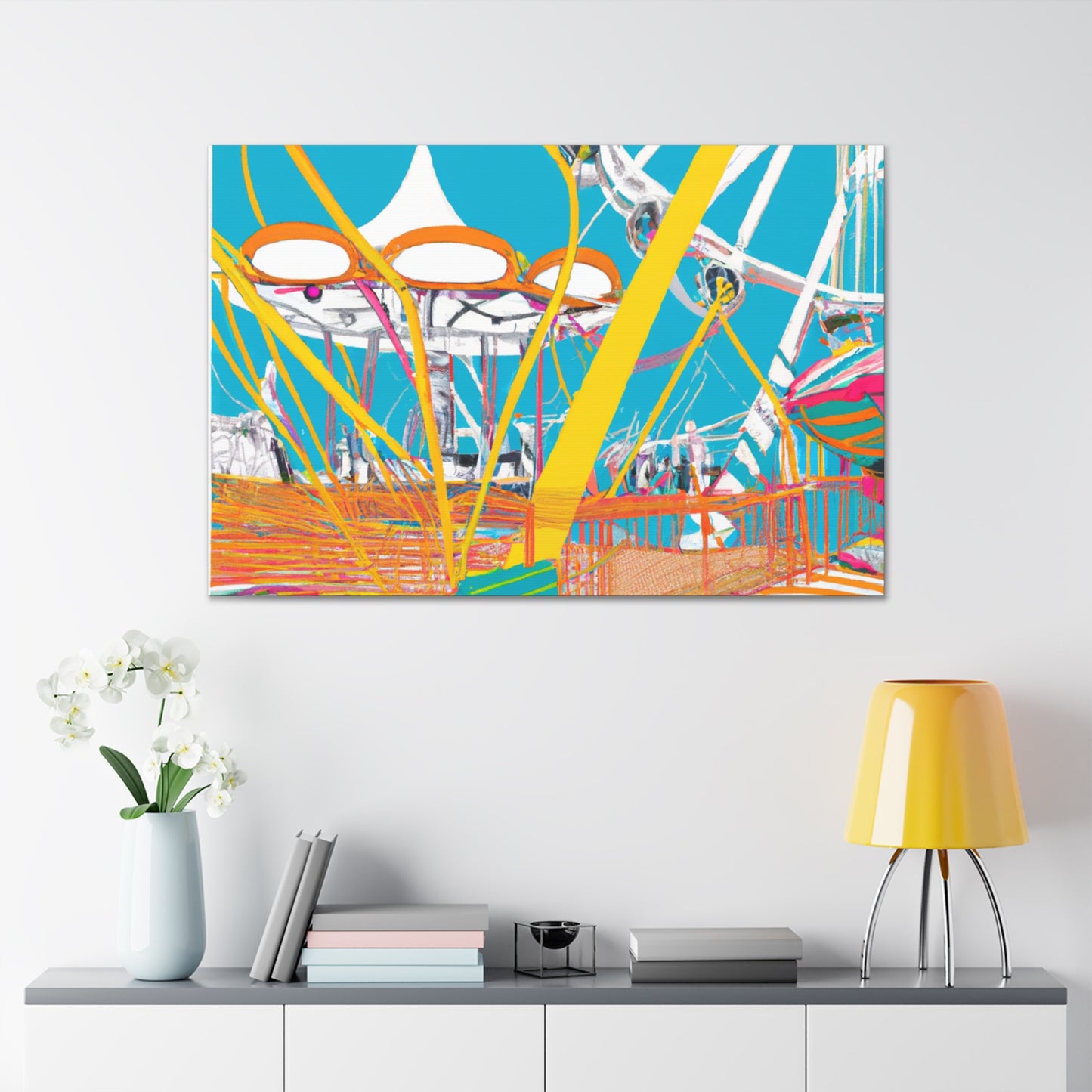 Wonderlandia - Amusement - Canvas