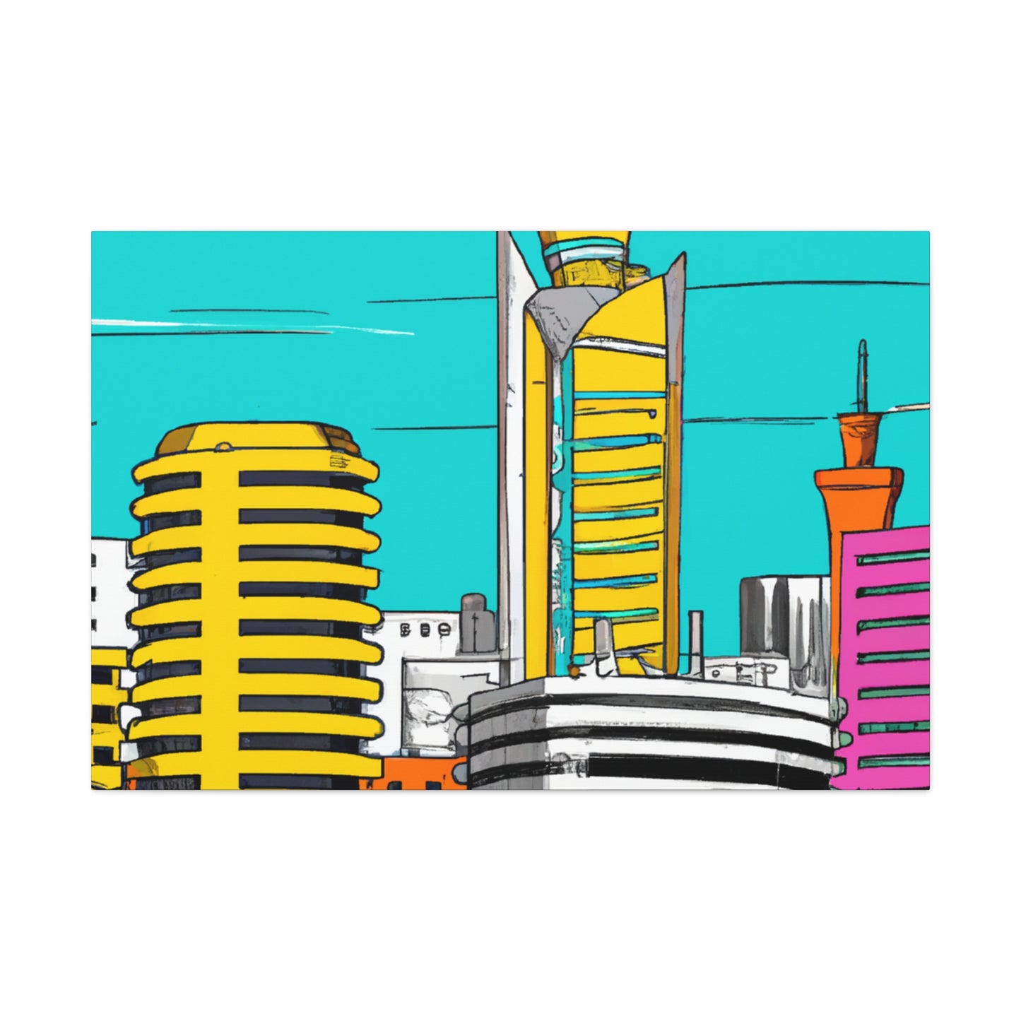 Mouzaffar - Middle East - Canvas