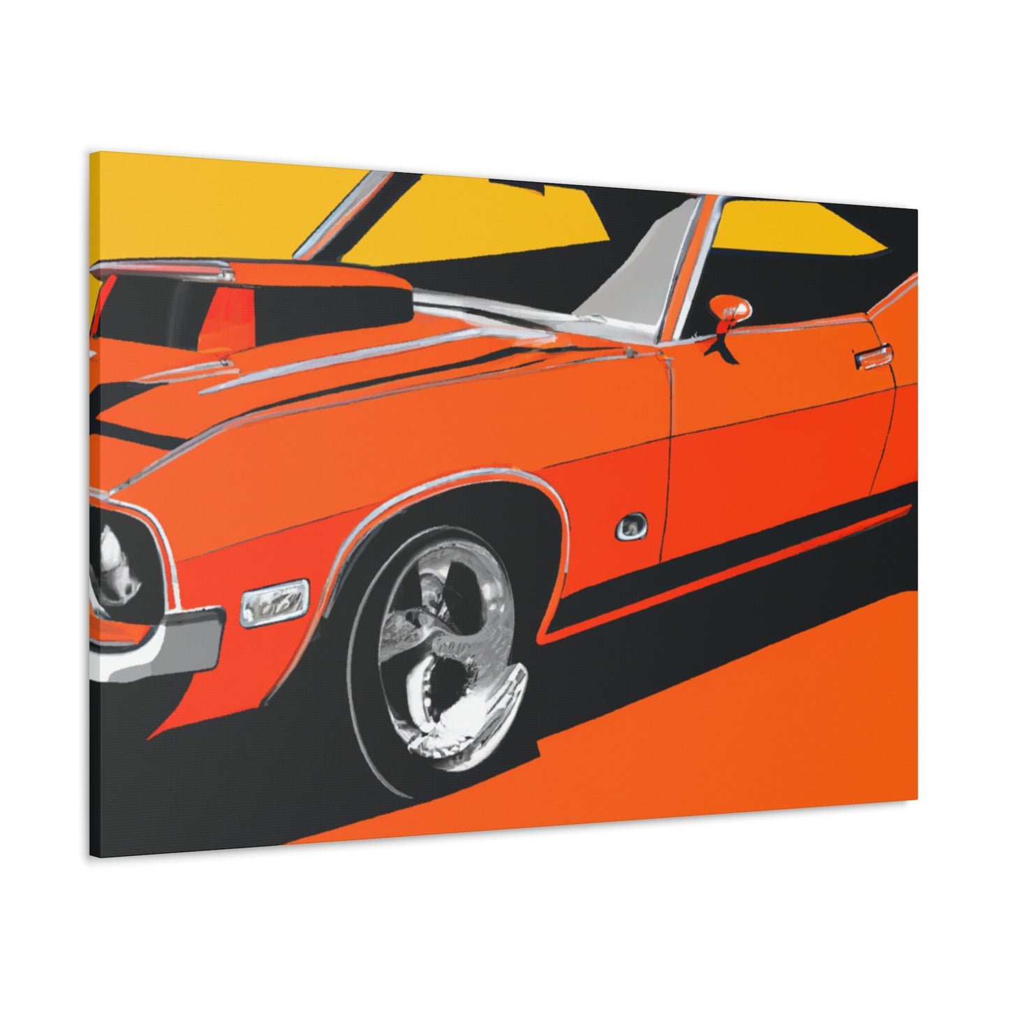 Rattletrap - Automobile - Canvas