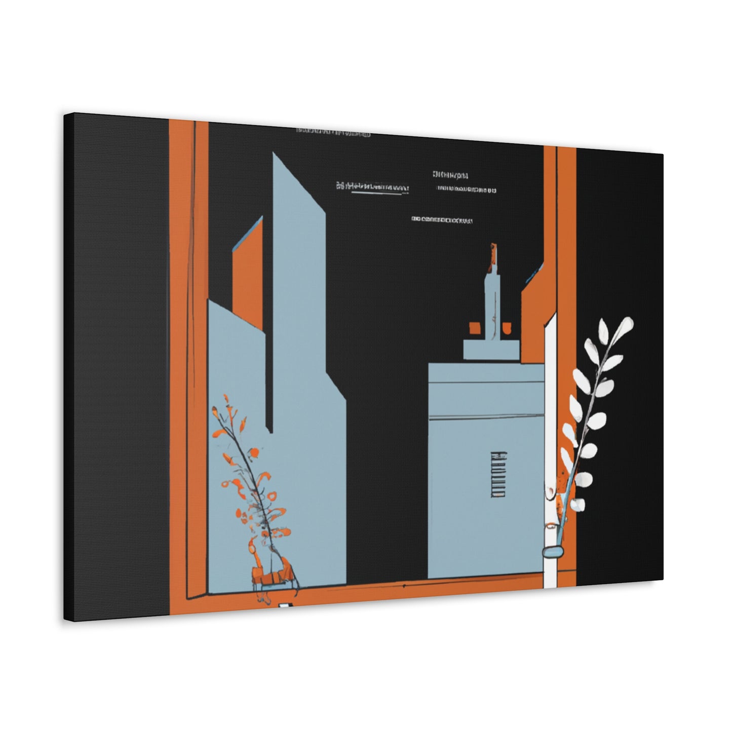 Swingin' Curves - Midcentury - Canvas