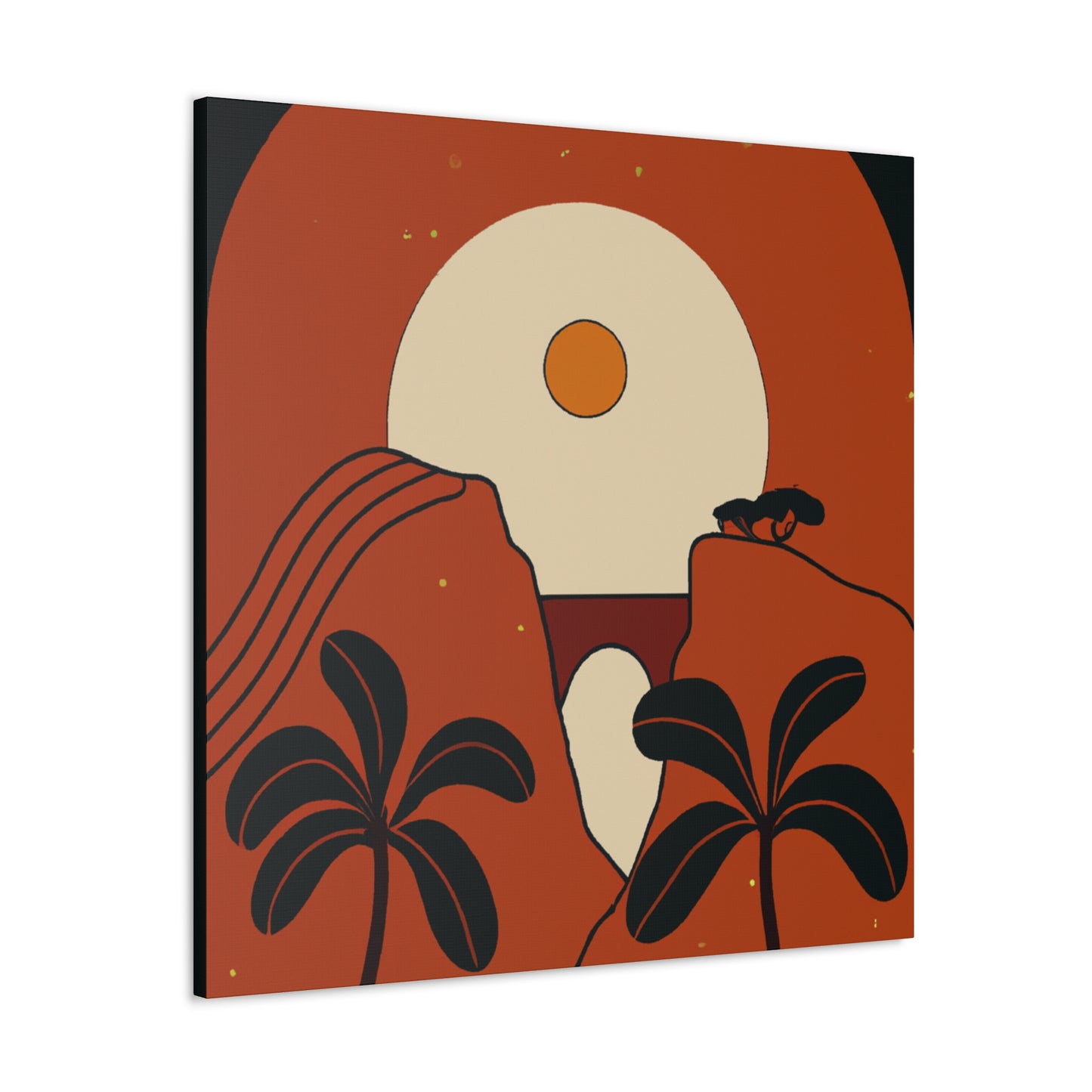 Timekeeper - Midcentury - Canvas