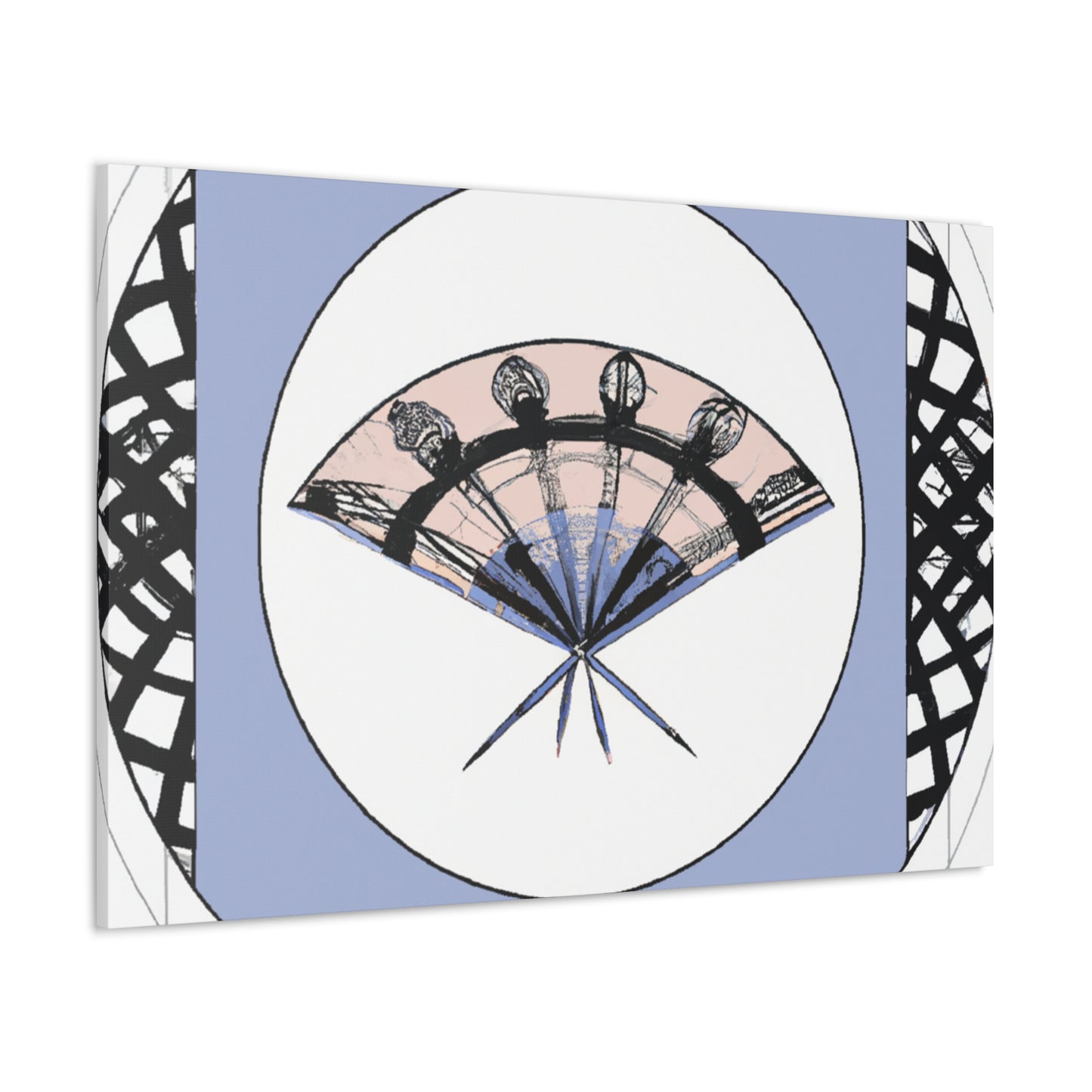 "Celestial Art Deco" - Art Deco Canvas