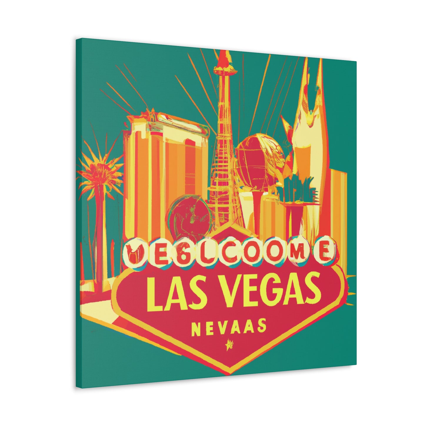 Wild Nights - Destination Vegas - Canvas