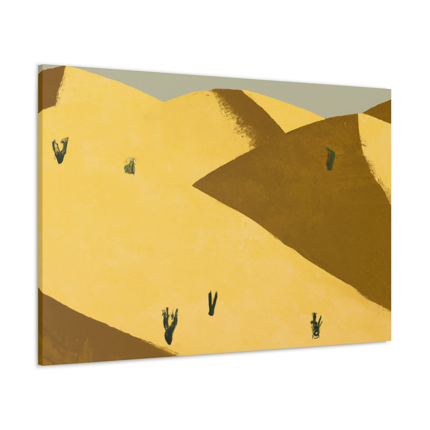 Vibrant Art Deco - Vintage Contemporary - Desert - Canvas