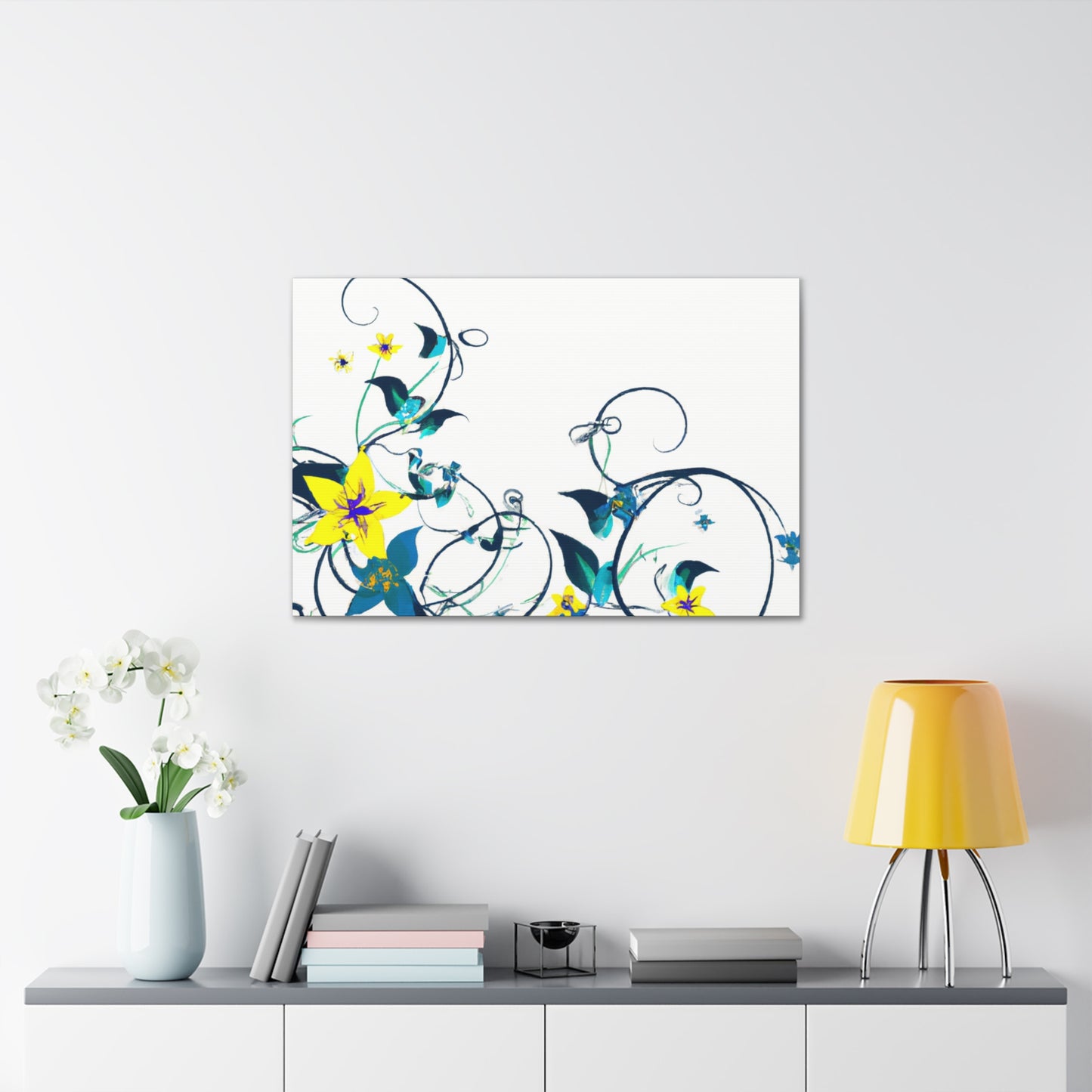 Blossom Brilliance - Floral - Canvas