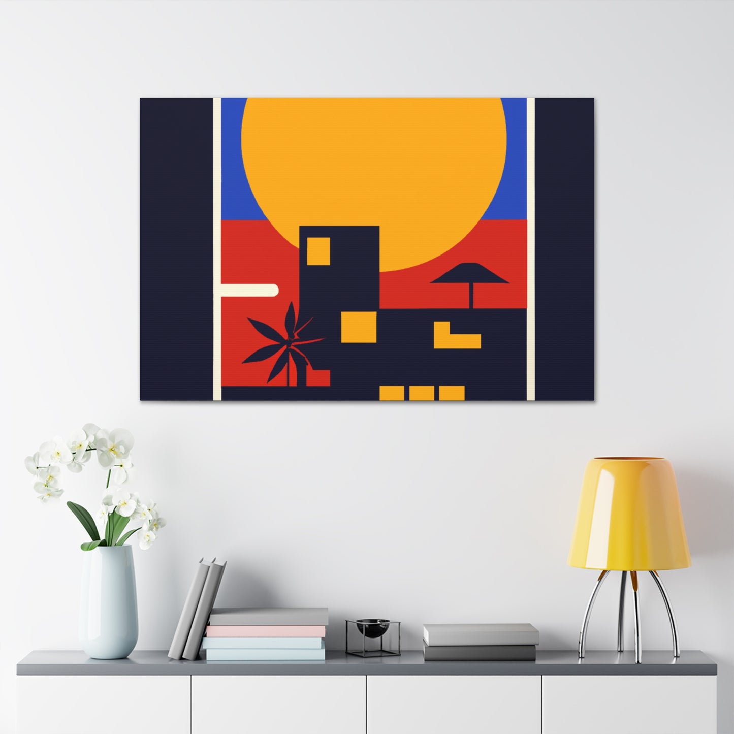 Miami - Midcentury Canvas