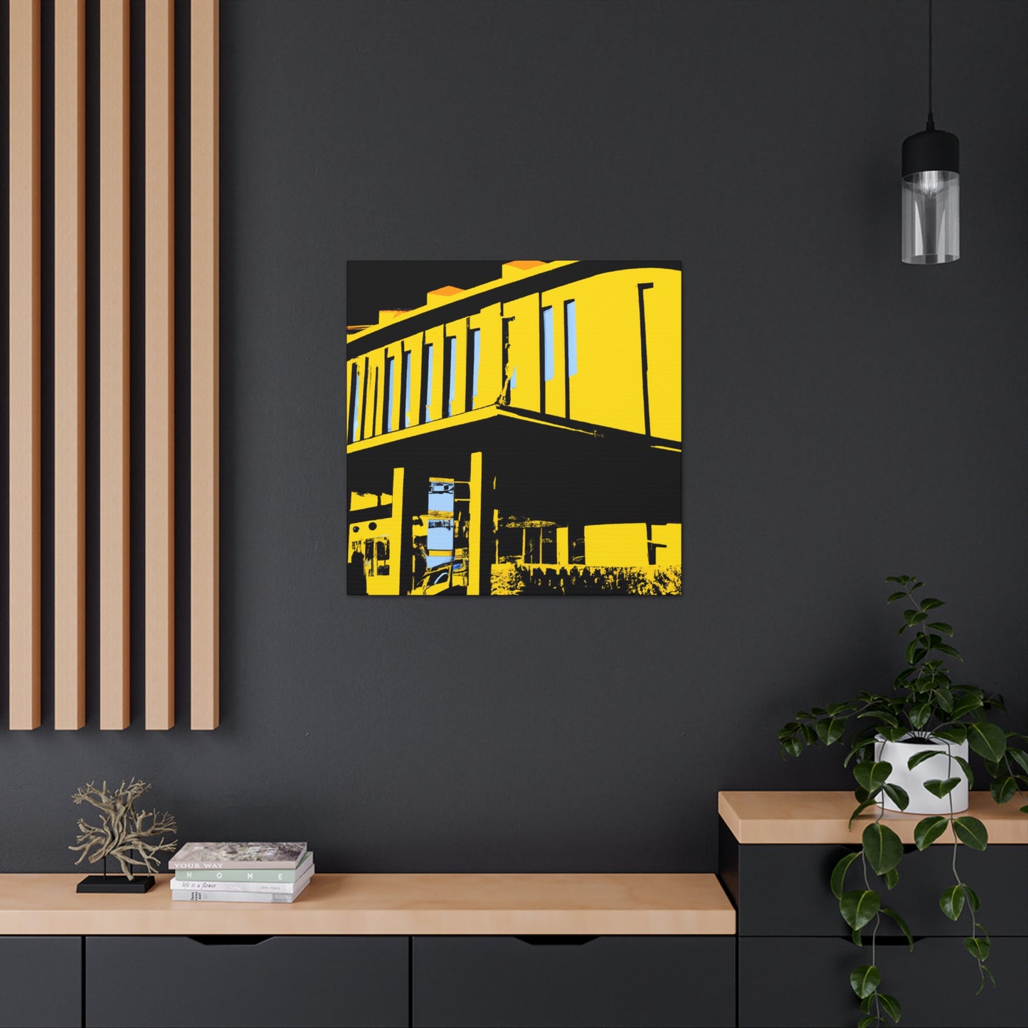 Chumley's Roadside Arcade - Architectural Canvas
