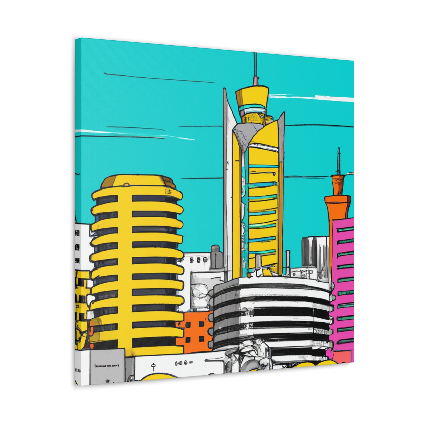 Mouzaffar - Middle East - Canvas
