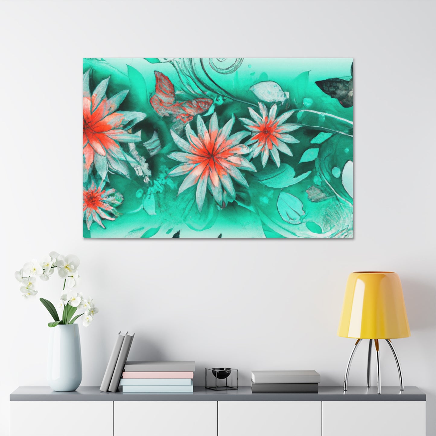 Camella - Floral - Canvas