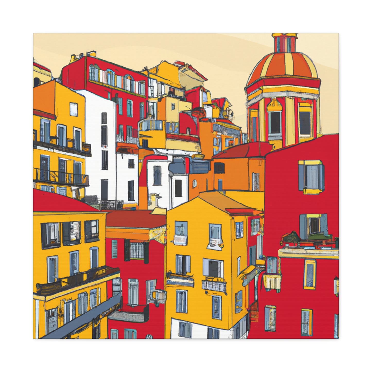 Enrico Fermi - Italy - Canvas
