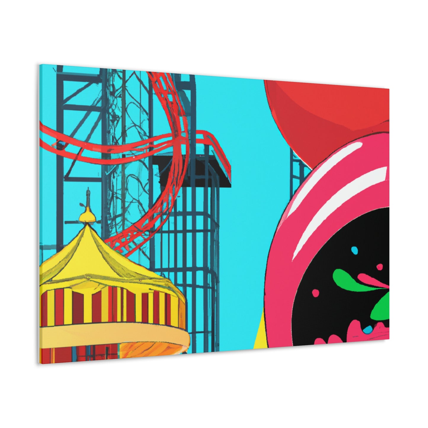 Funfair Craze - Amusement - Canvas