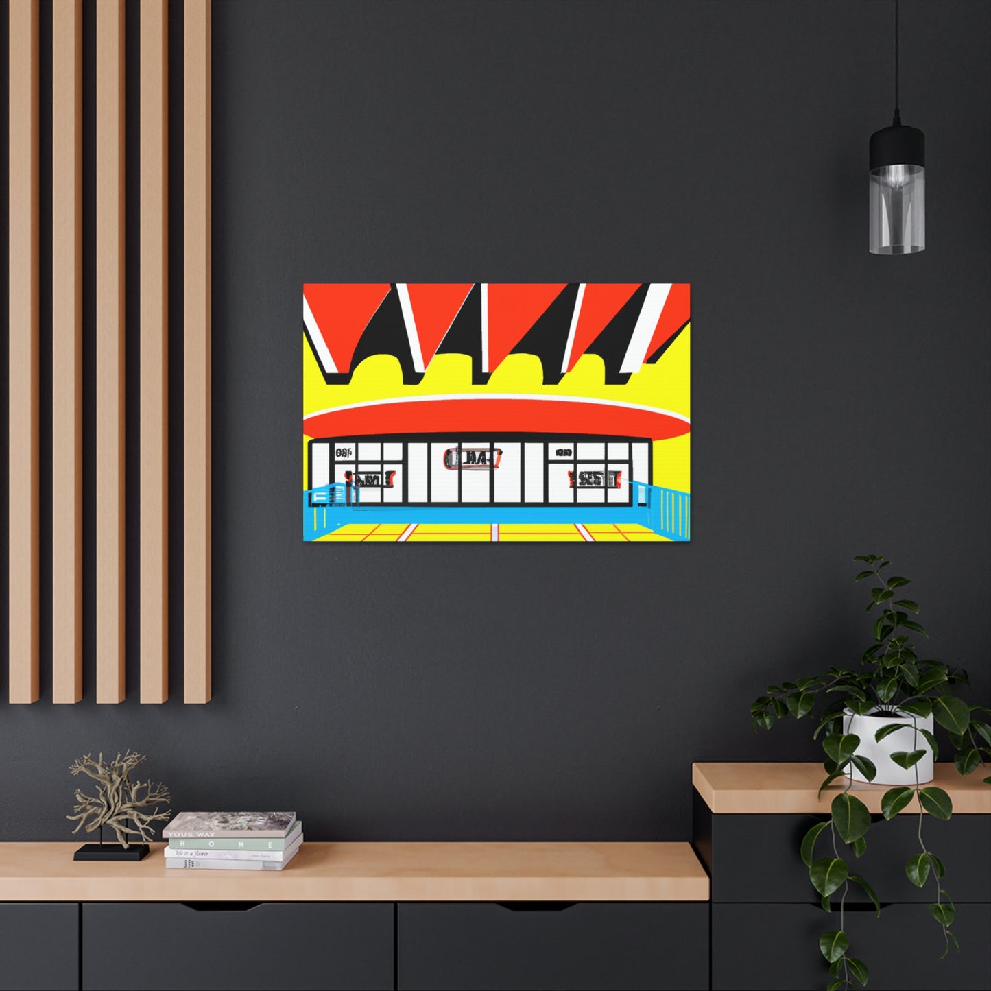'The Wacky Wagon' - Canvas - Pop Art