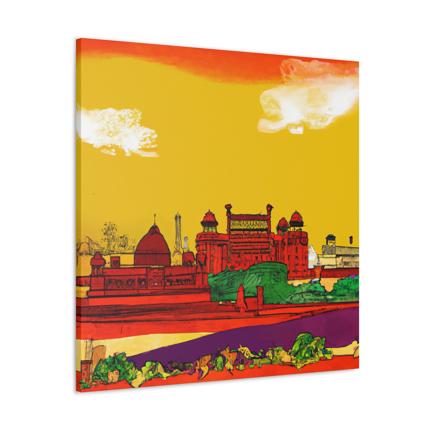 Kashmir Shores - Destination India - Canvas