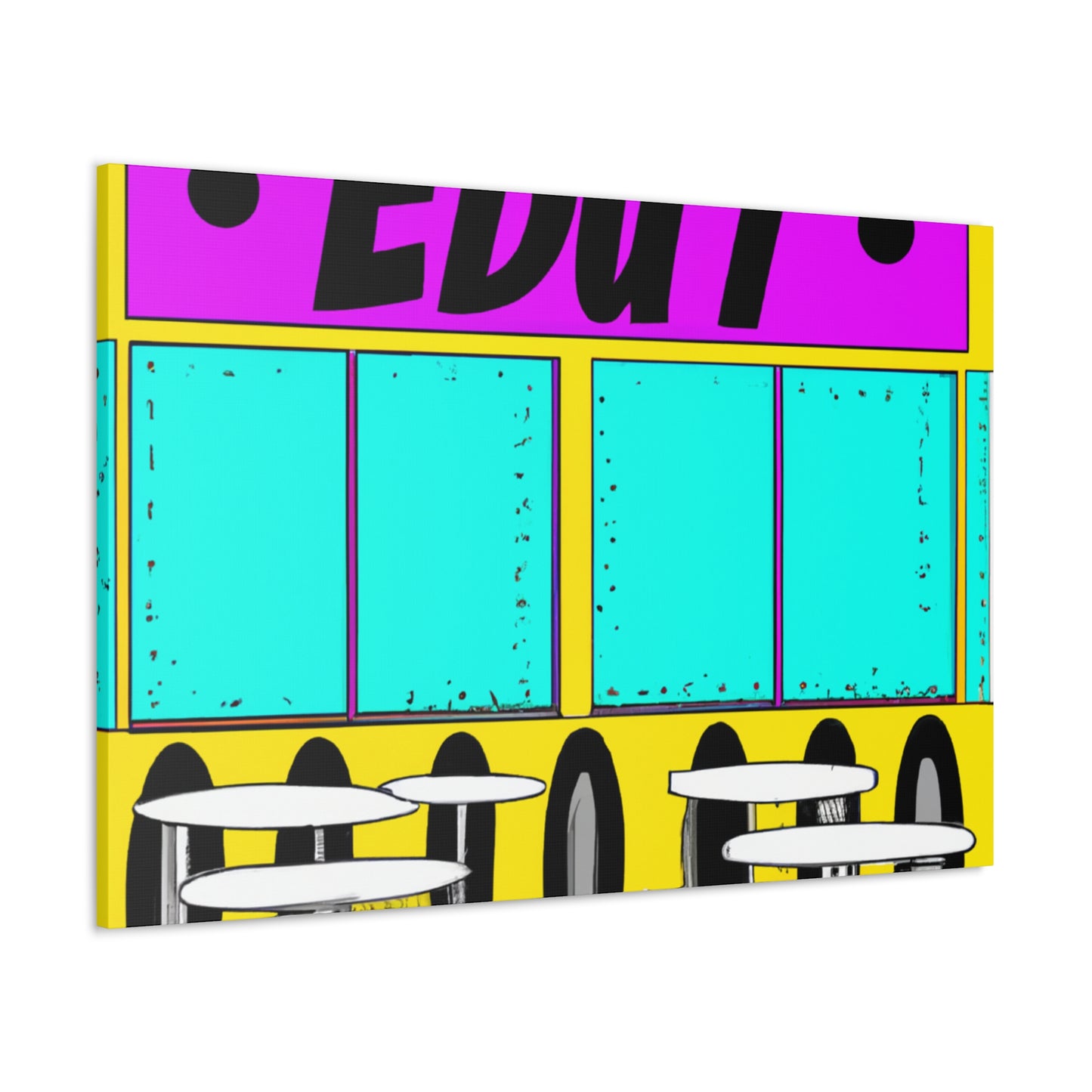 "Sock-Hop Crazies" - Canvas - Pop Art