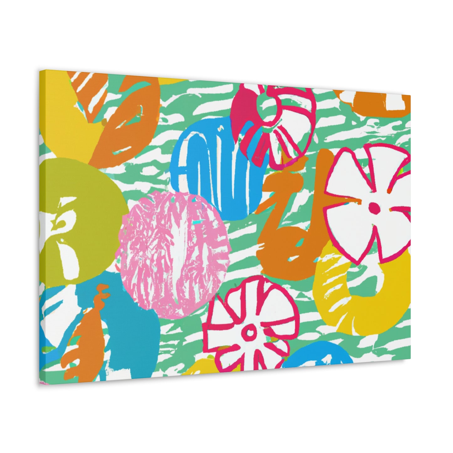 Rhapsody - Floral - Canvas