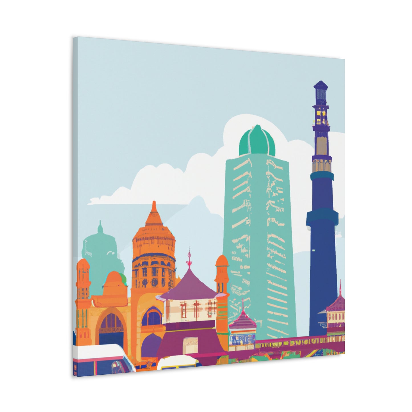 Majestic Splendour - Destination India - Canvas