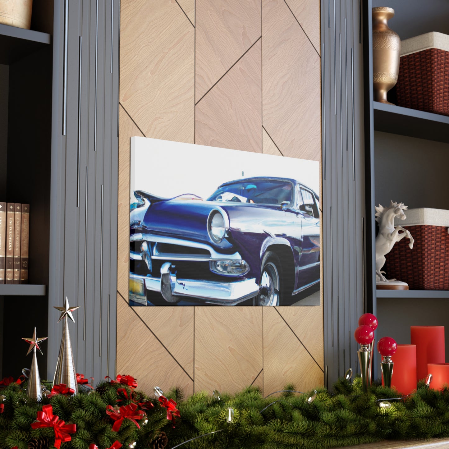 Faithful Roadster - Automobile Canvas