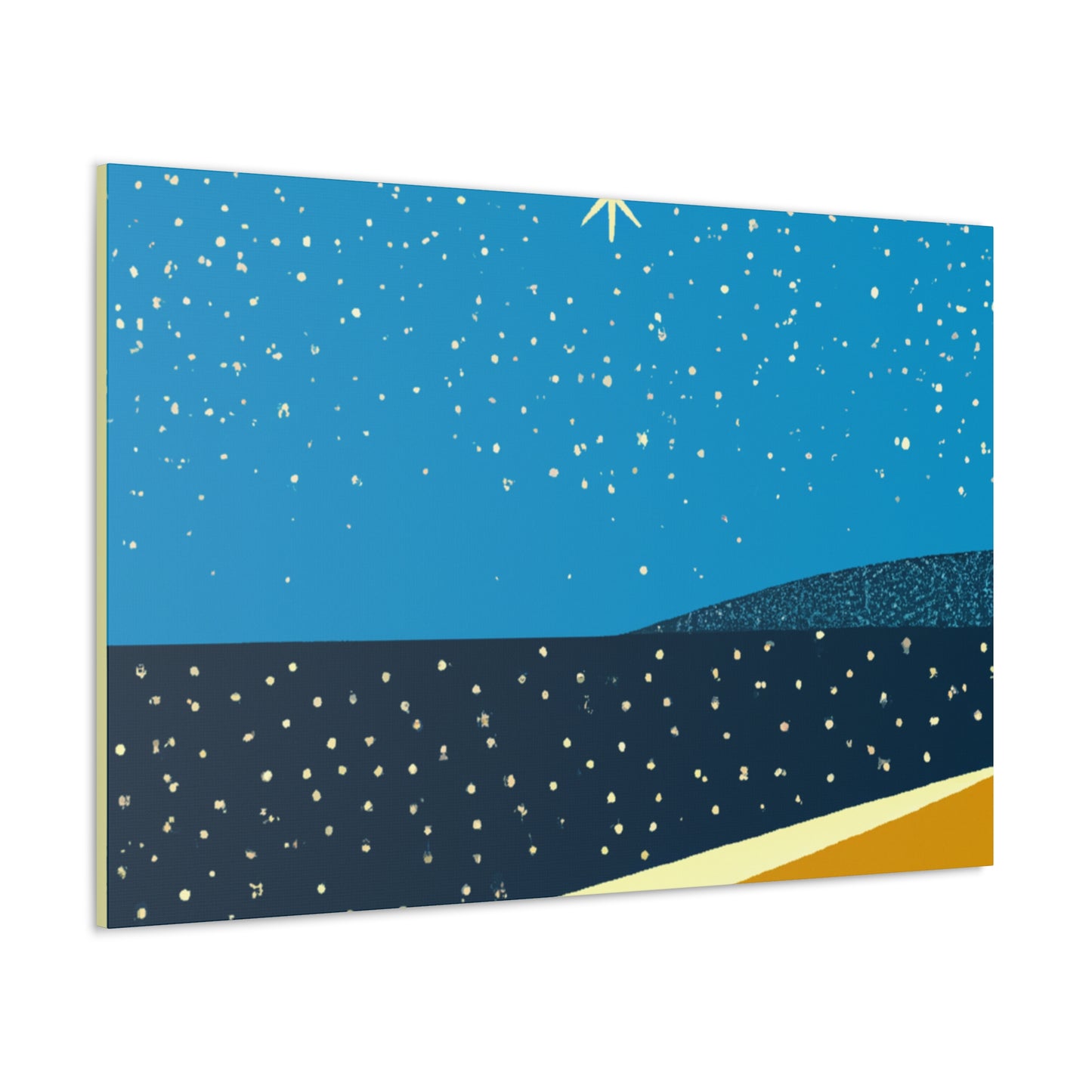 "Carnival Colors- Midcentury" - Canvas