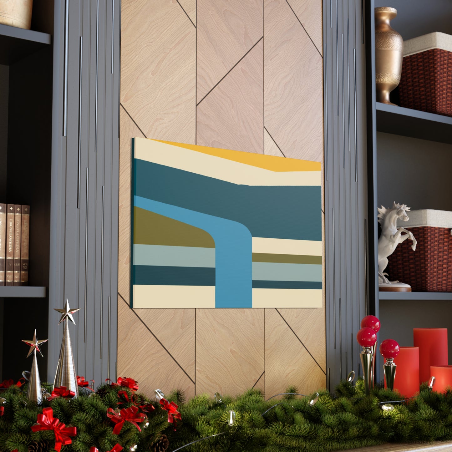 Fawnstripes - Midcentury Canvas