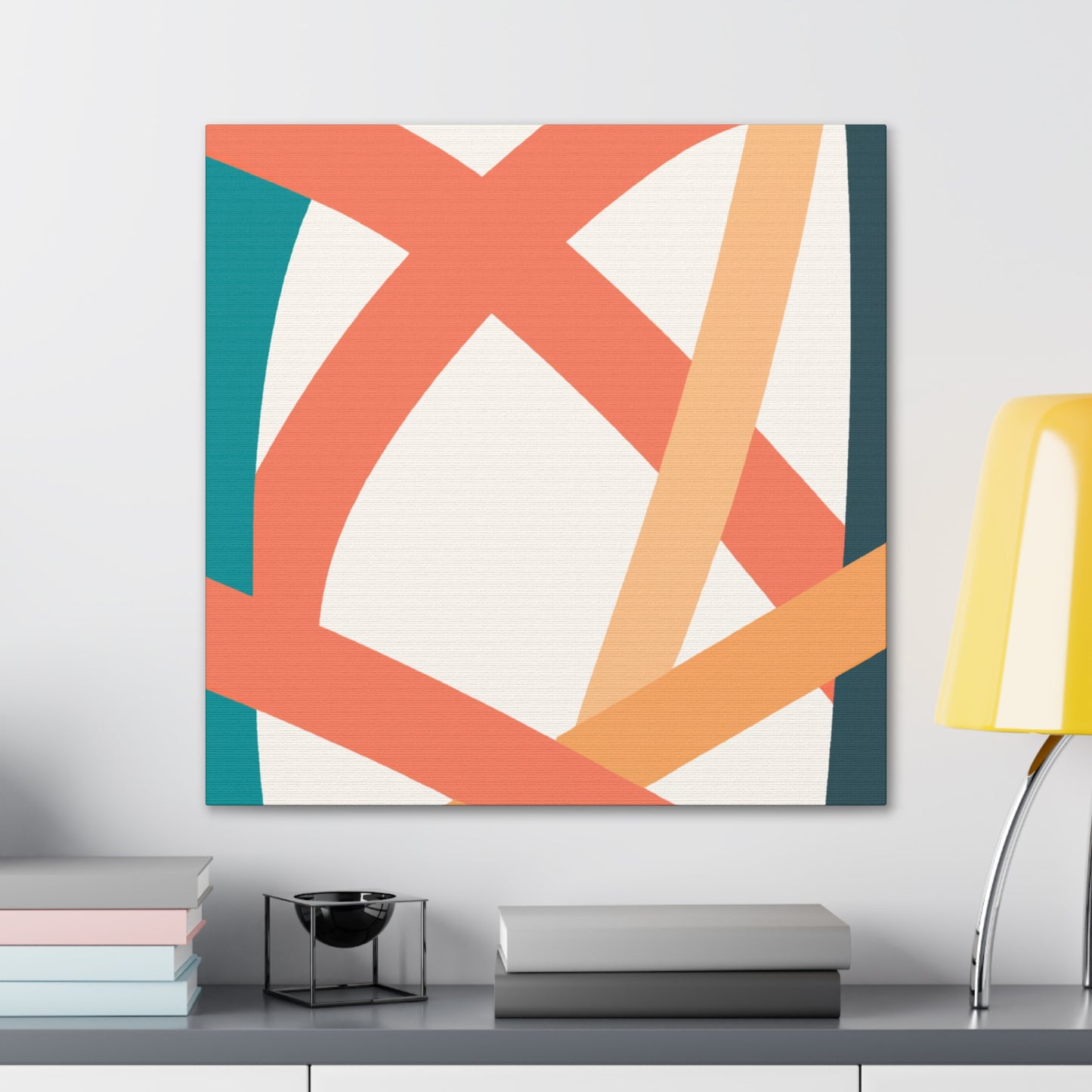 Speckled Skies - Midcentury - Canvas
