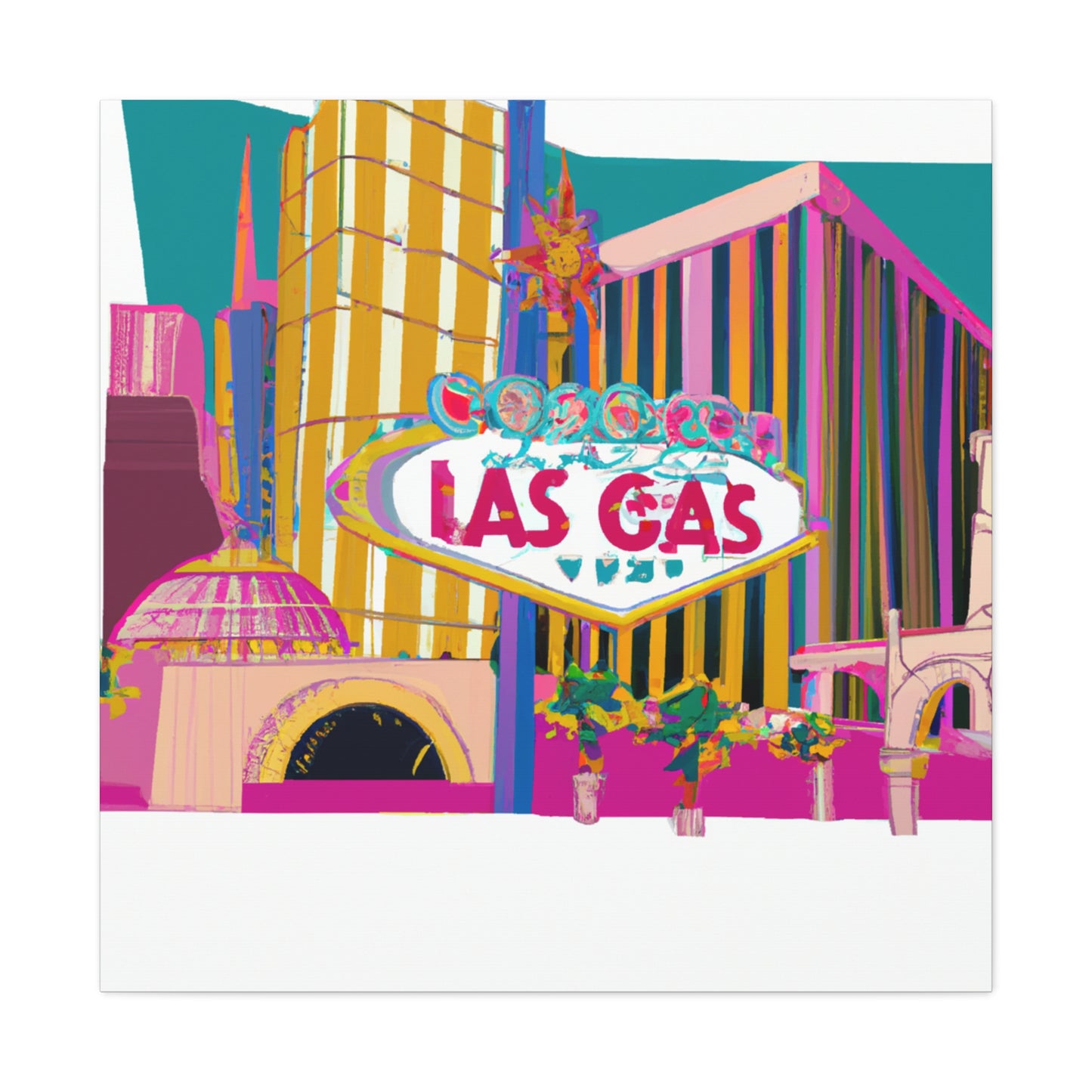Viva Las Vegas - Destination Vegas - Canvas