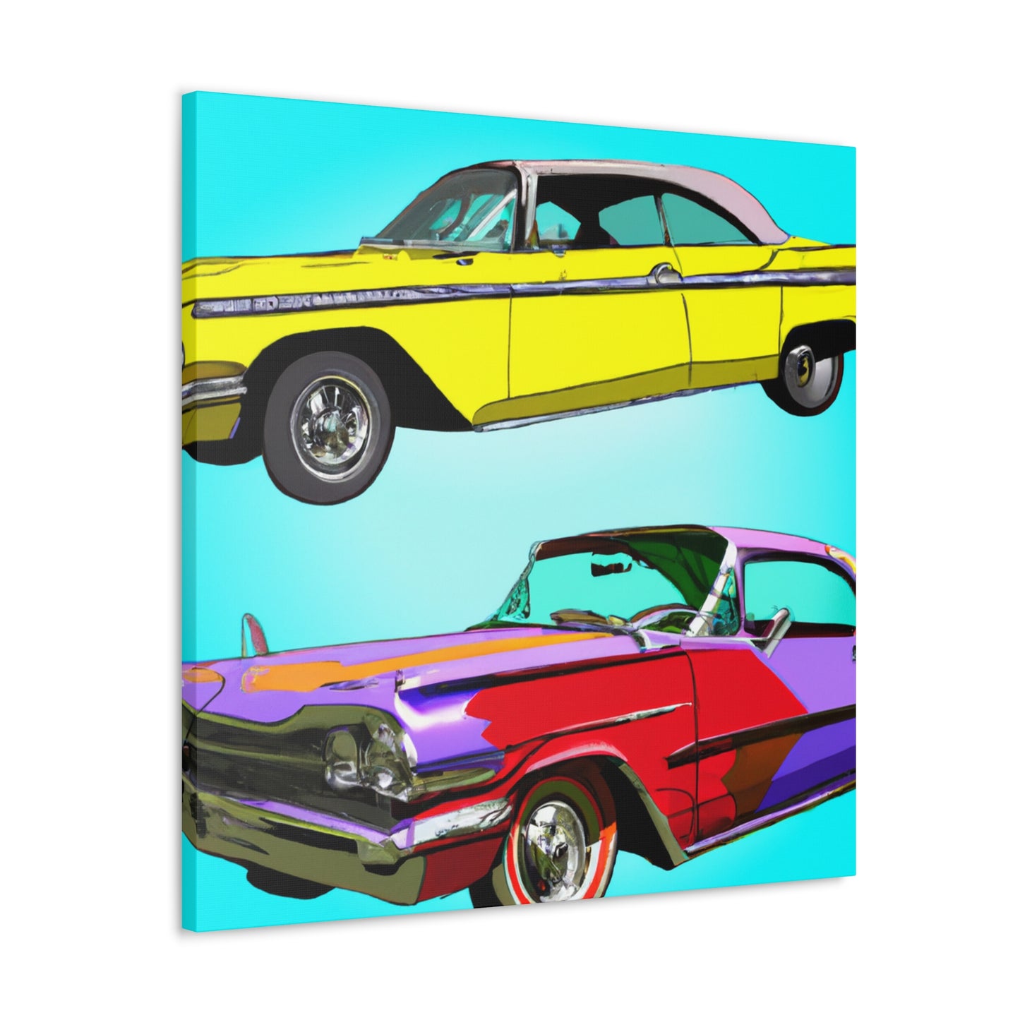 "Vintage Roadsters" - Automobile Canvas