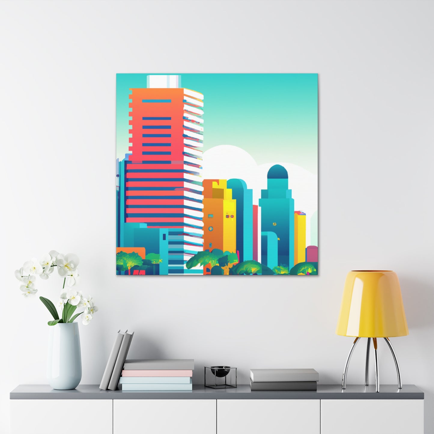 Rainbow Jungle - South America - Canvas