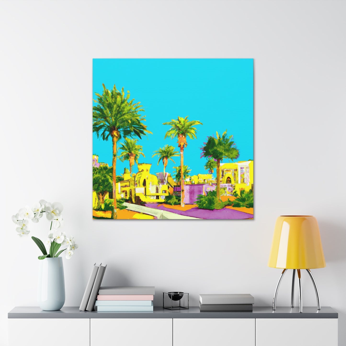Sahara Splendor - Architectural - Canvas