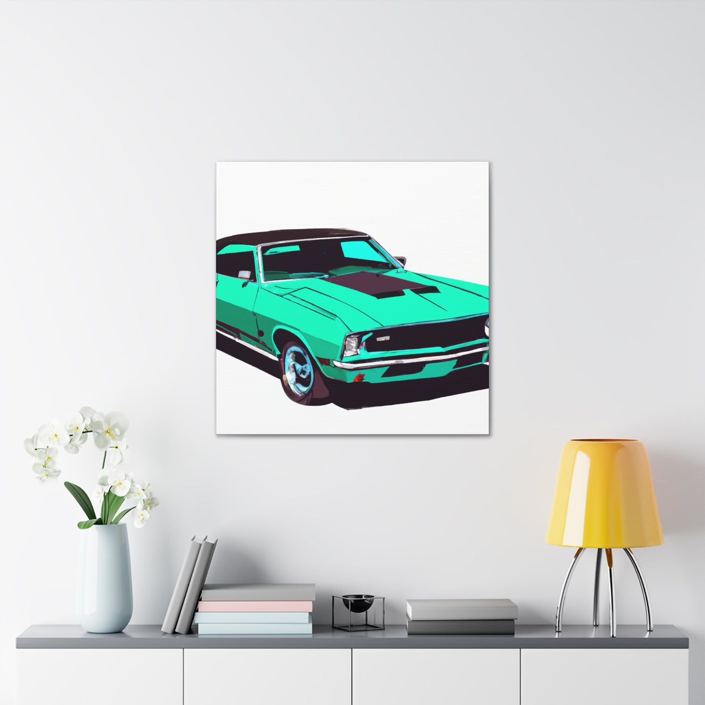 The Flame Thrower - Automobile - Canvas